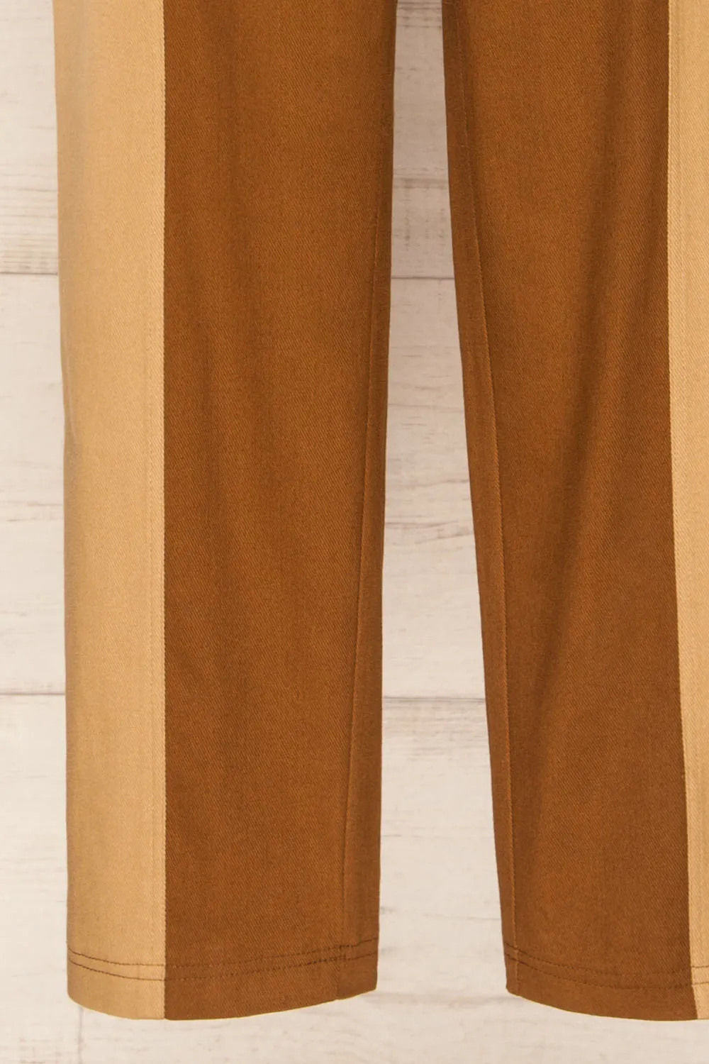 Ajaccio | Two-Tone High-Waisted Pants