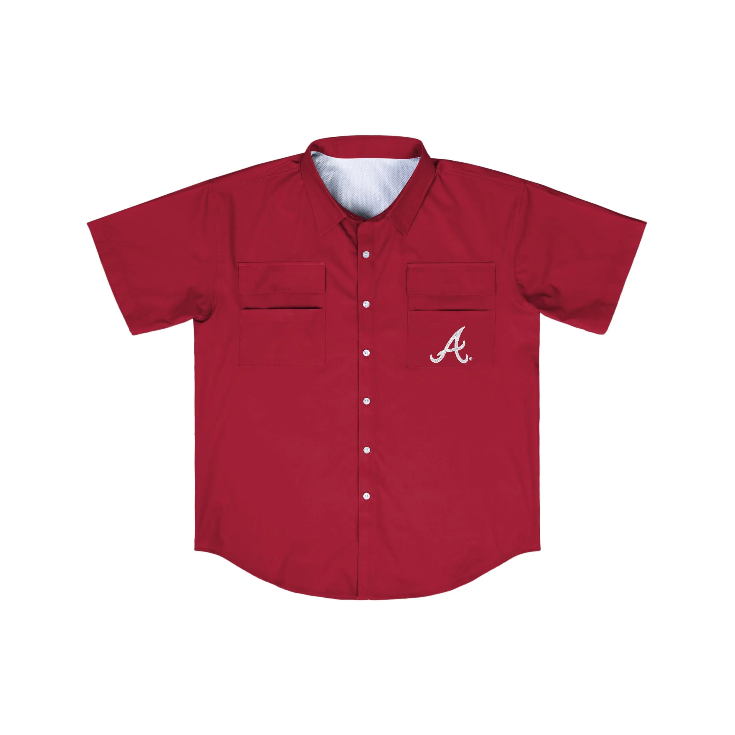 Alabama Crimson Tide NCAA Mens Gone Fishing Shirt