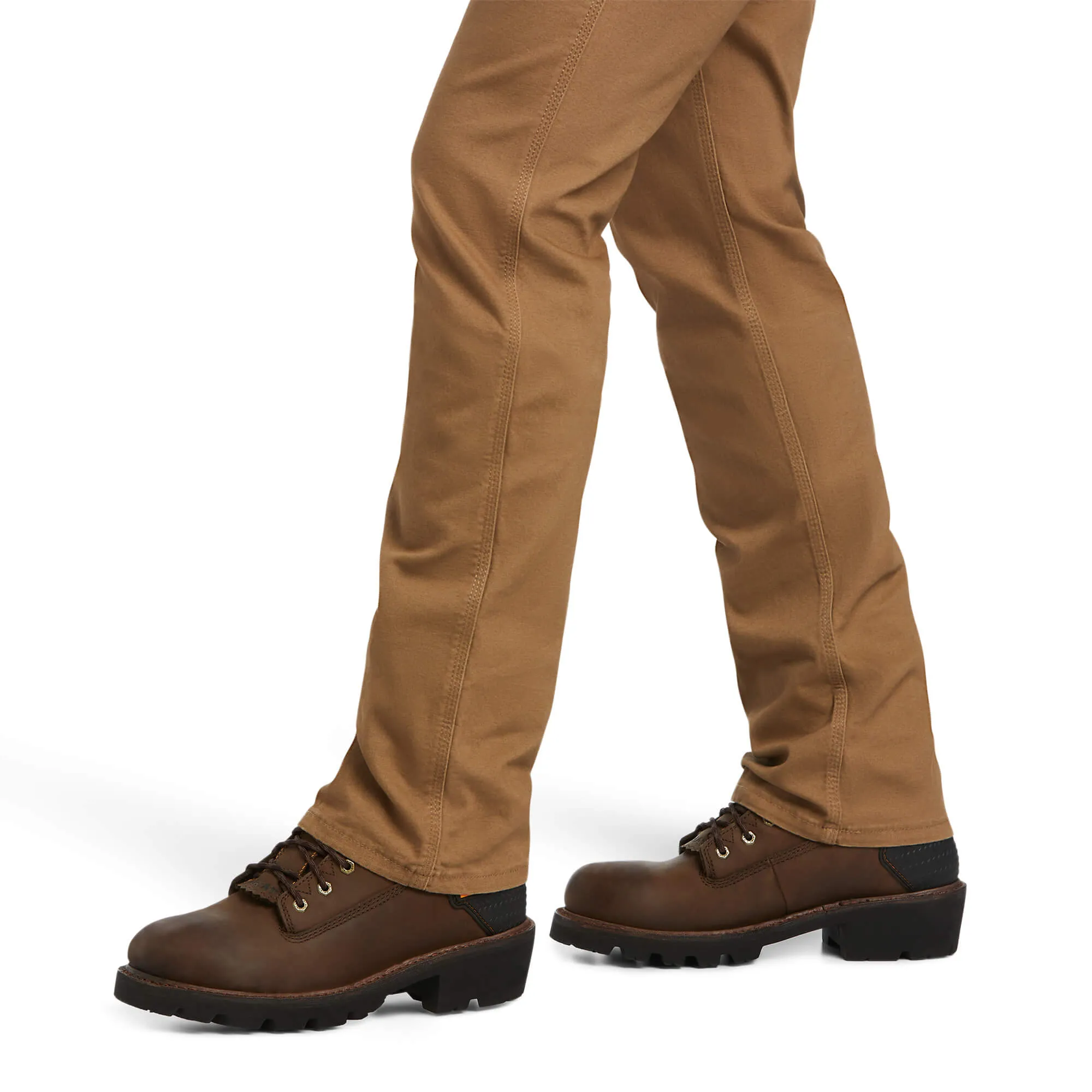 Ariat 10036734 Field Khaki Rebar M7 Low Rise DuraStretch Made Tough Stackable Straight Leg Pant