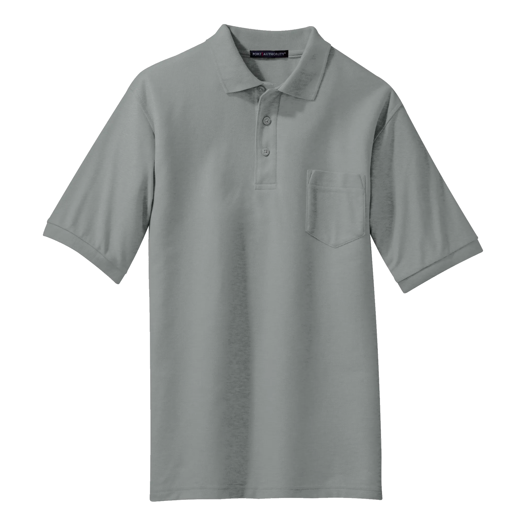 B1308MP Mens Silk Touch Pocket Polo