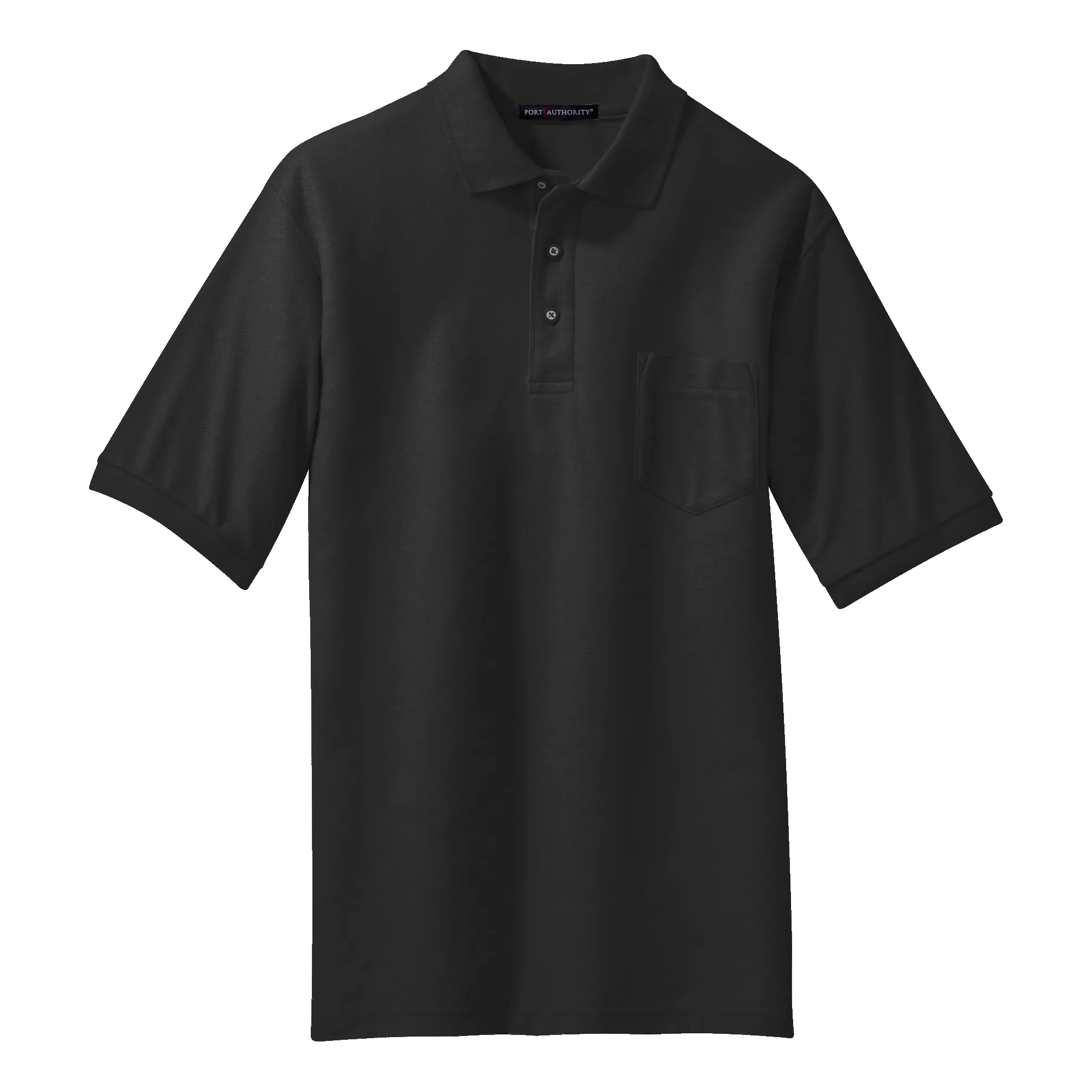 B1308MP Mens Silk Touch Pocket Polo