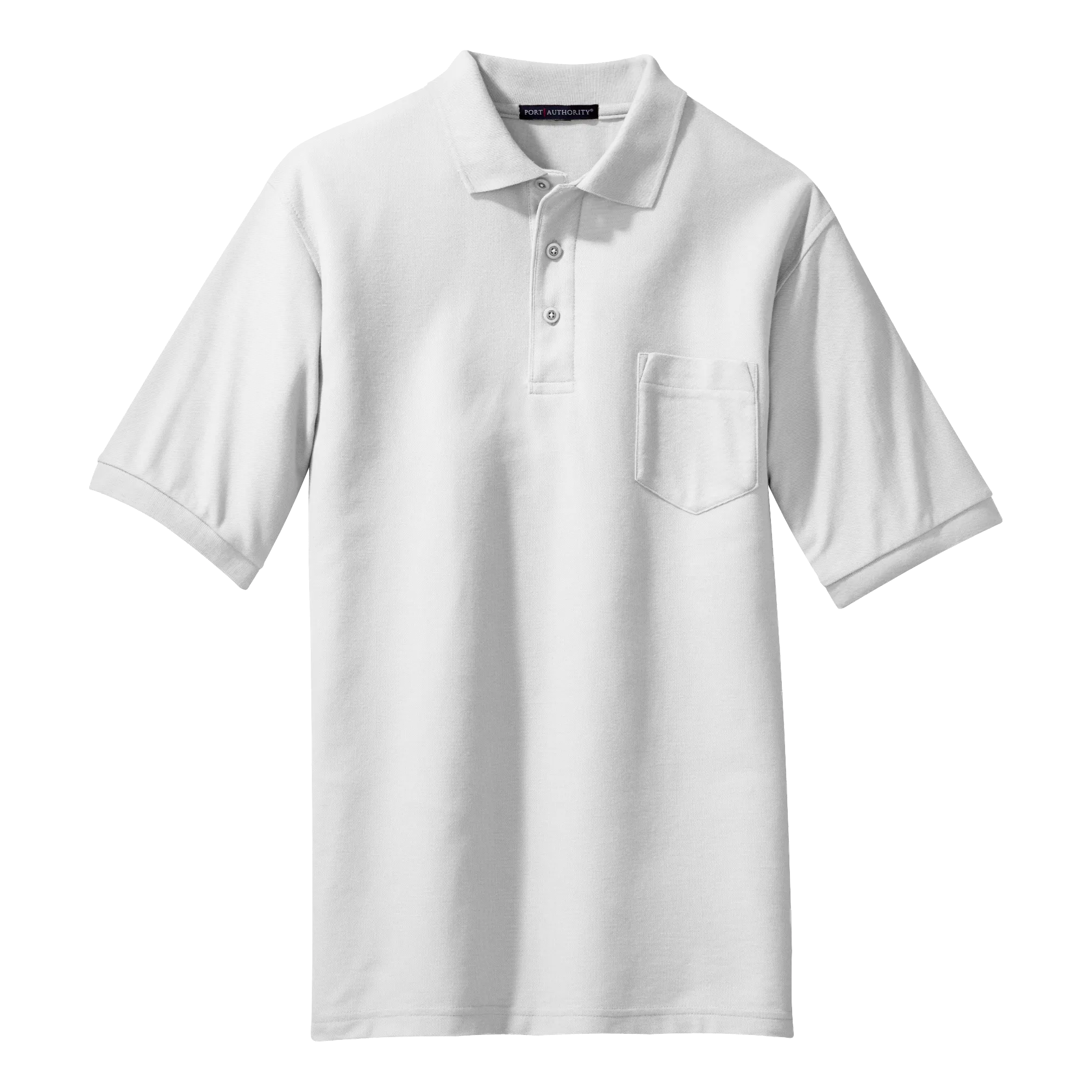 B1308MP Mens Silk Touch Pocket Polo