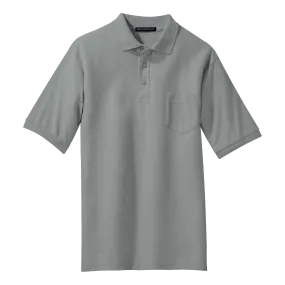 B1308MP Mens Silk Touch Pocket Polo