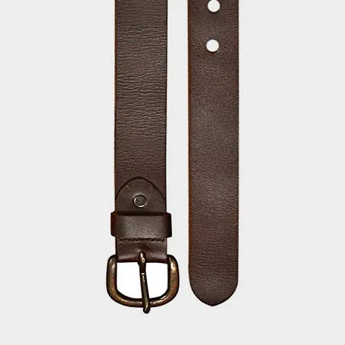 BELT - SINGLE PIN - D-BROWN