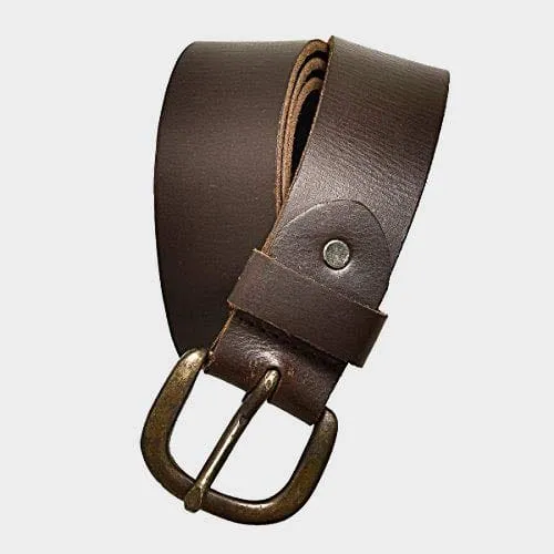 BELT - SINGLE PIN - D-BROWN