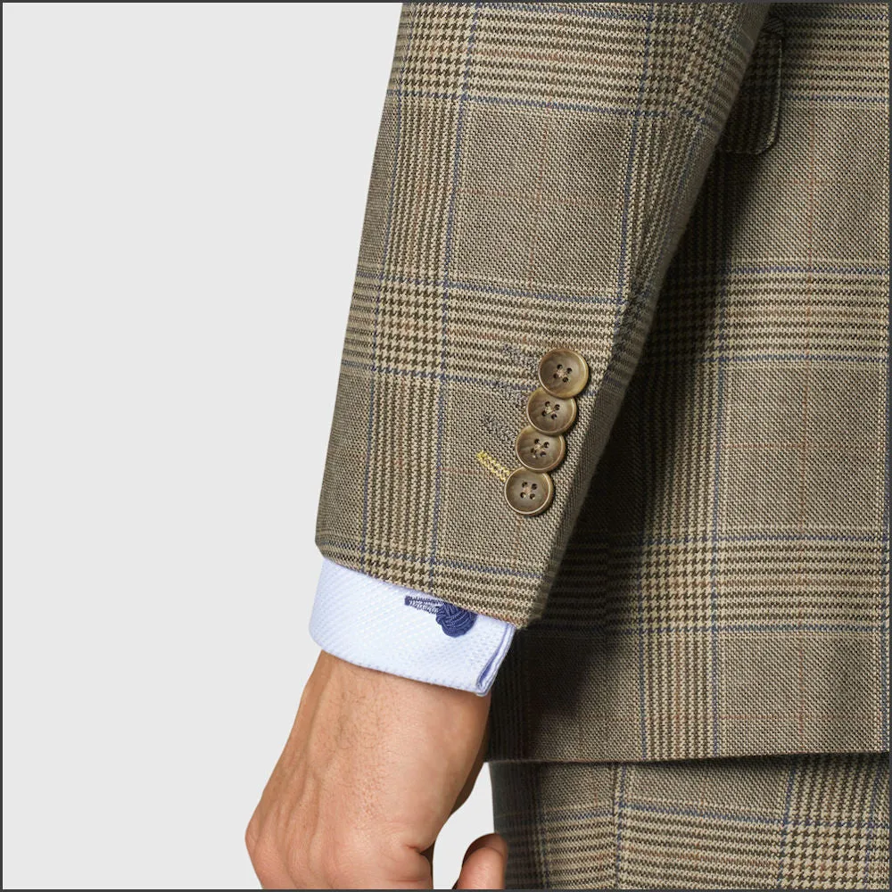 Brook Taverner Ribblesdale Olive check Suit-