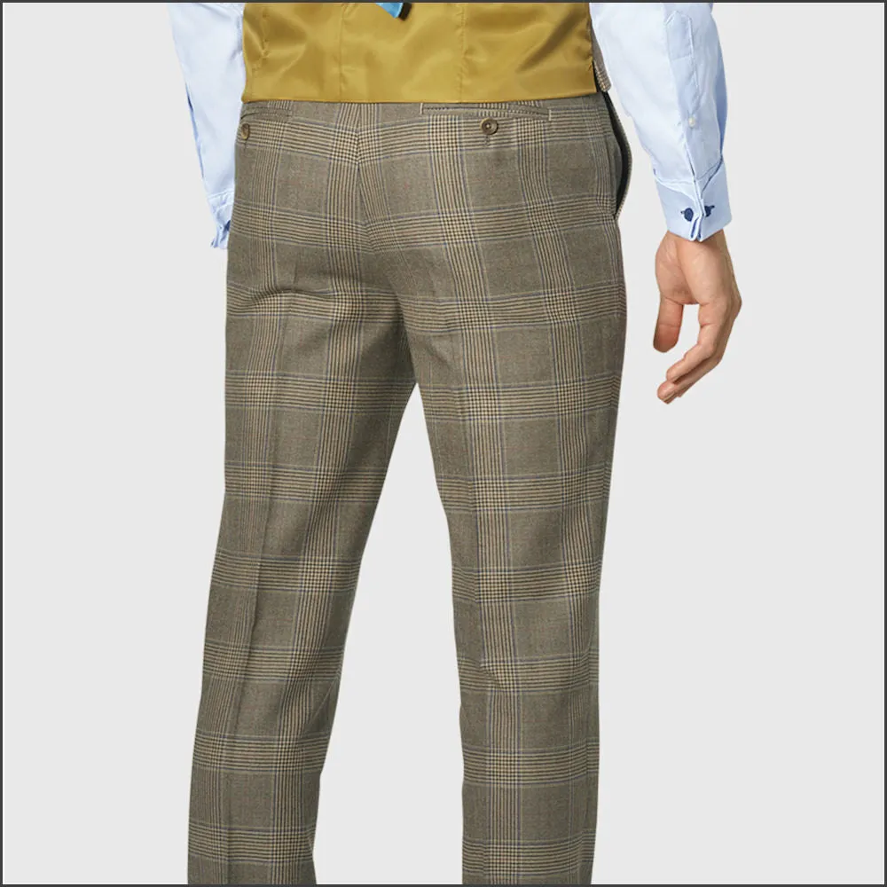 Brook Taverner Ribblesdale Olive check Suit-