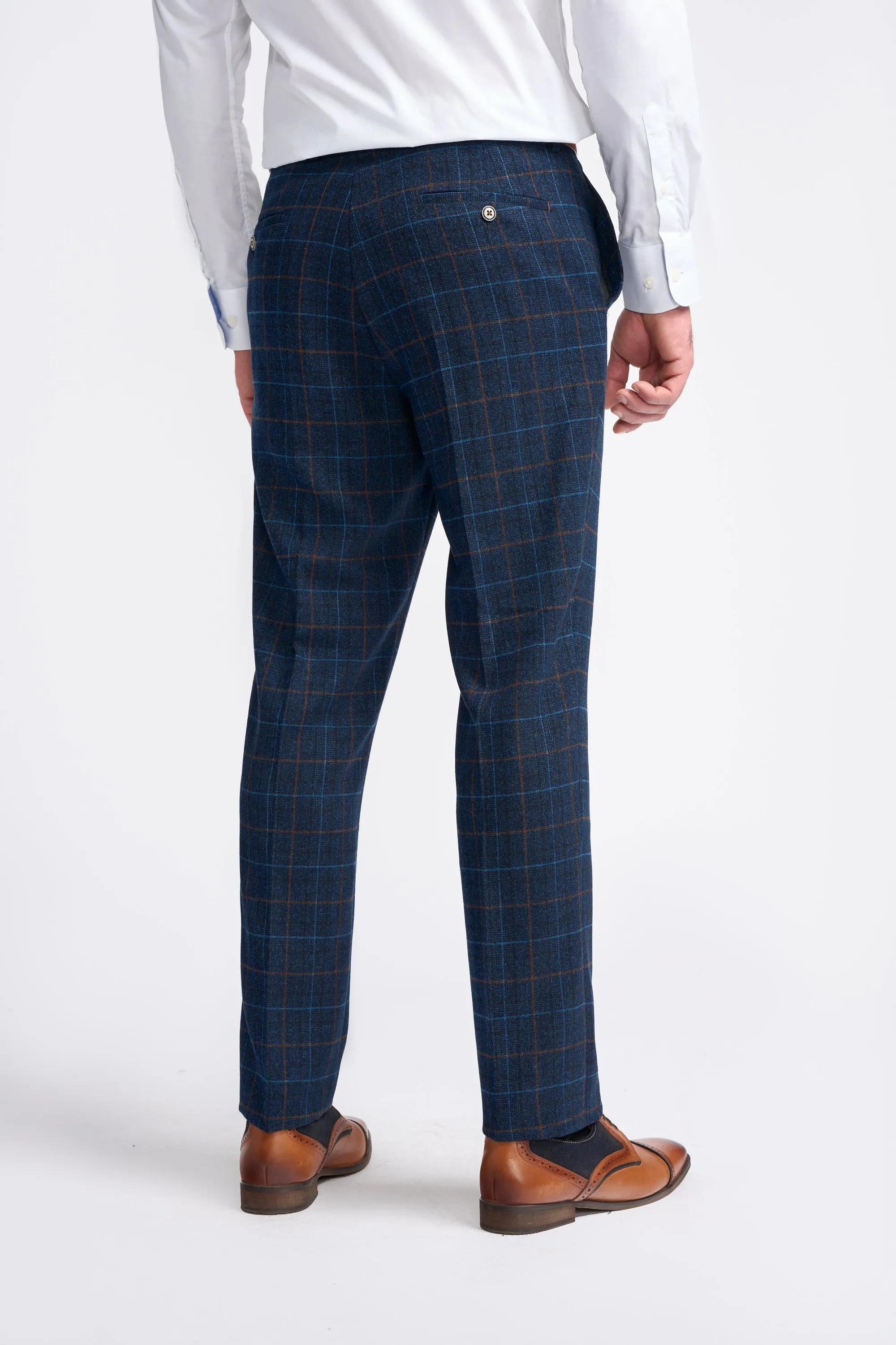 Cody Blue Three Piece Suit