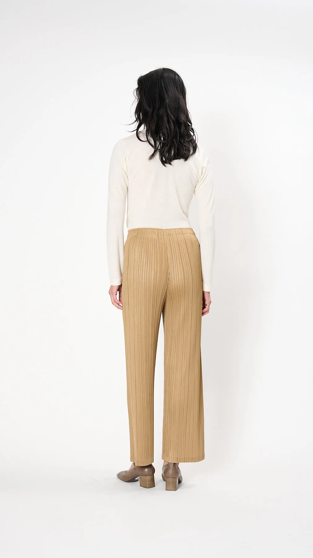 December Monthly Colors Pants in Sand Beige