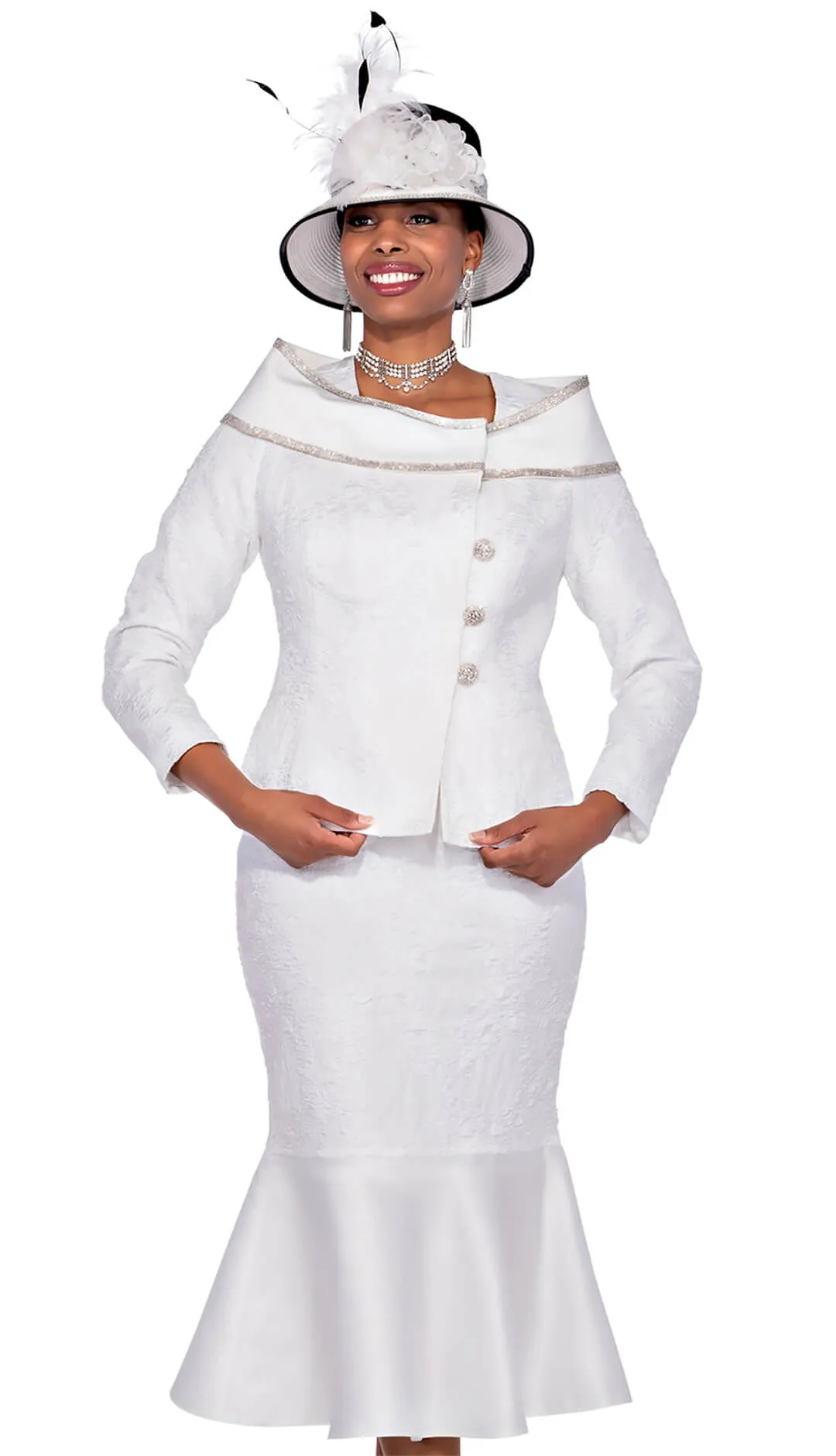 Designer Church Suit 5867