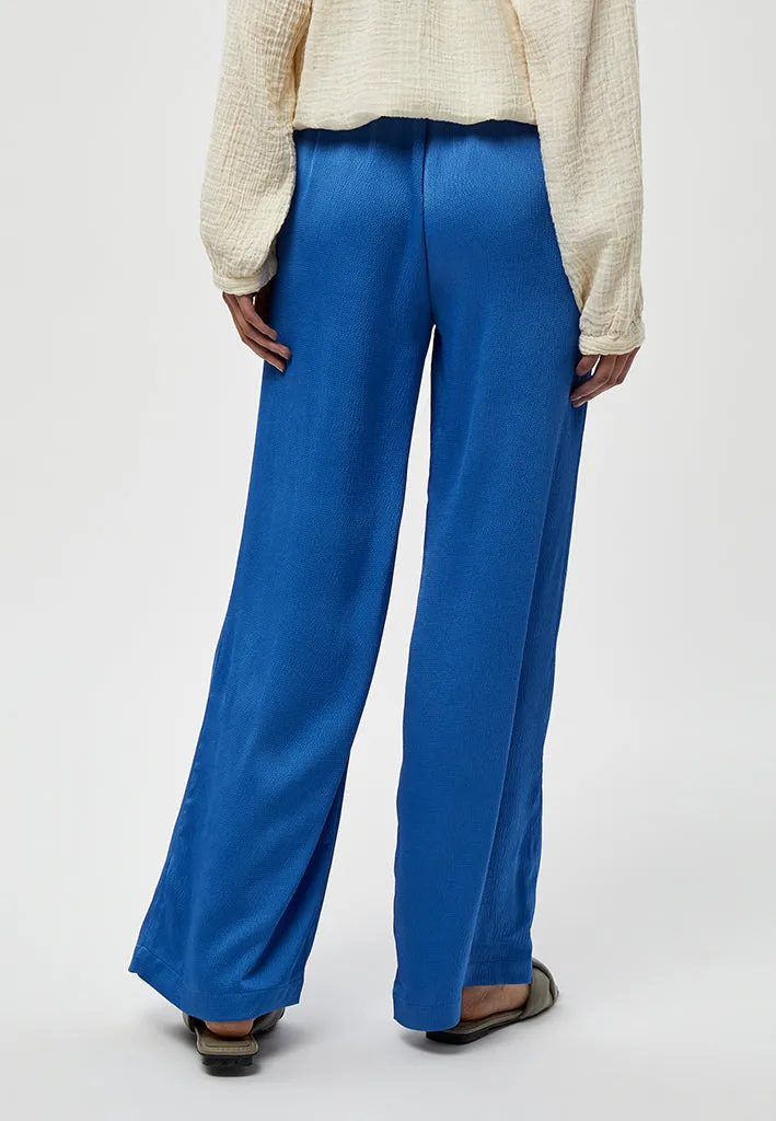 Elotta High Waisted Wide Leg Pant - NEBULAS BLUE