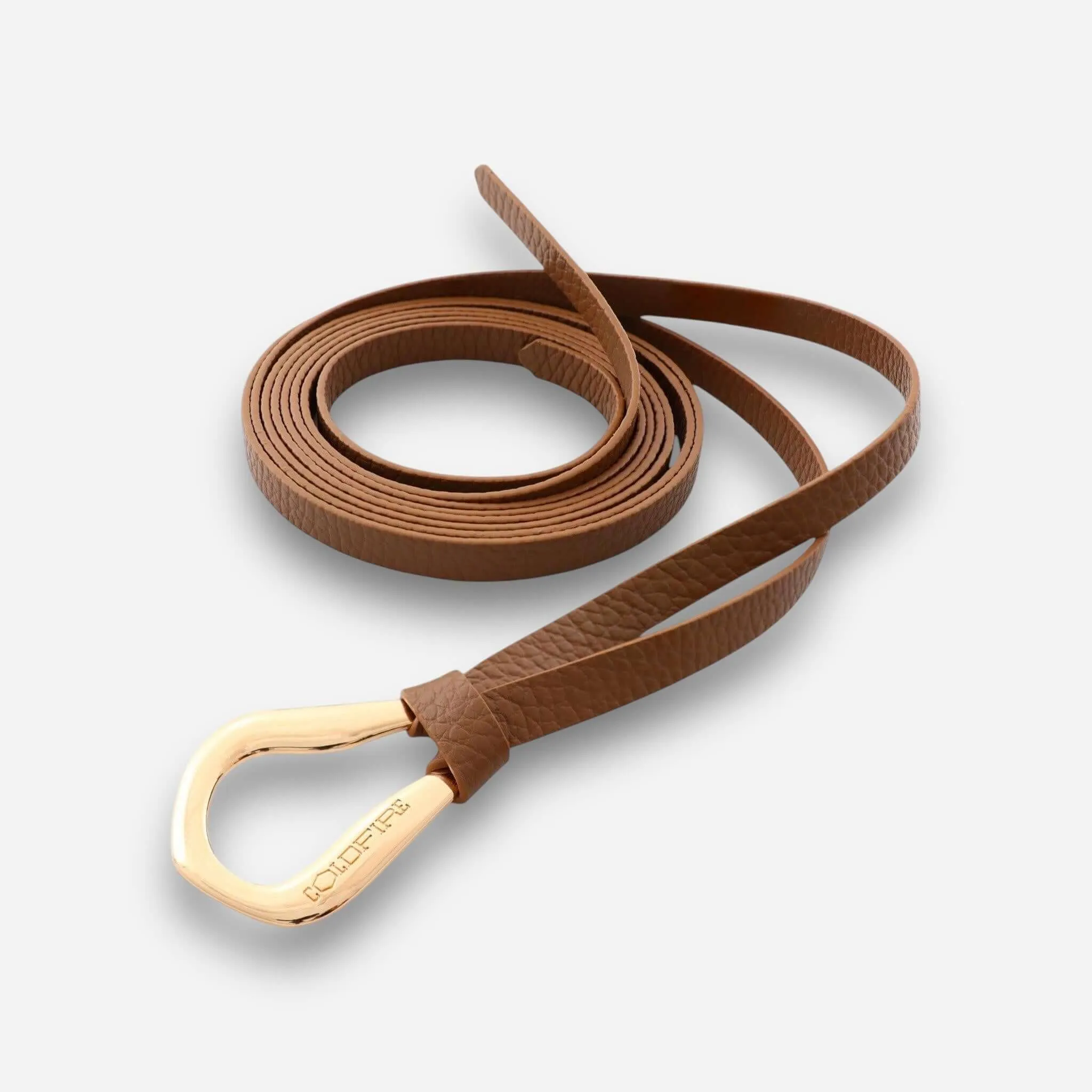 Elysian Knot Belt - Taupe Gold