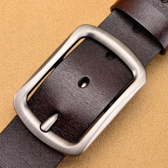 Genuine Leather High Quality Buckle Belt