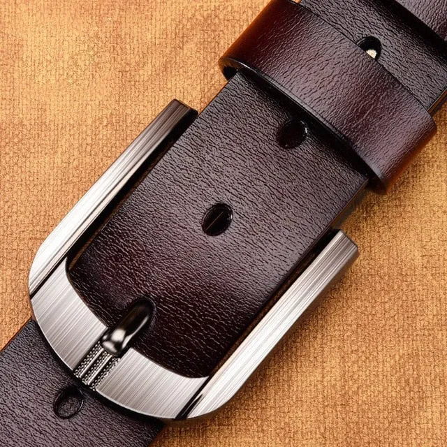 Genuine Leather High Quality Buckle Belt