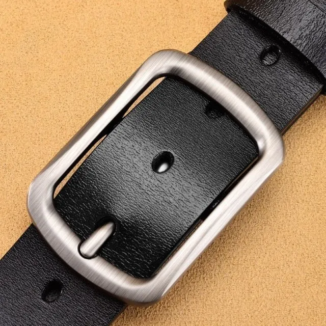 Genuine Leather High Quality Buckle Belt