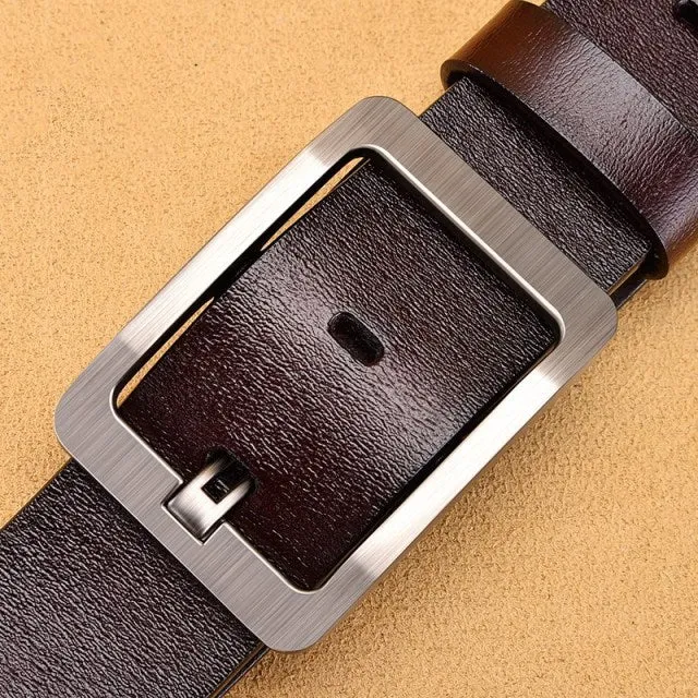 Genuine Leather High Quality Buckle Belt