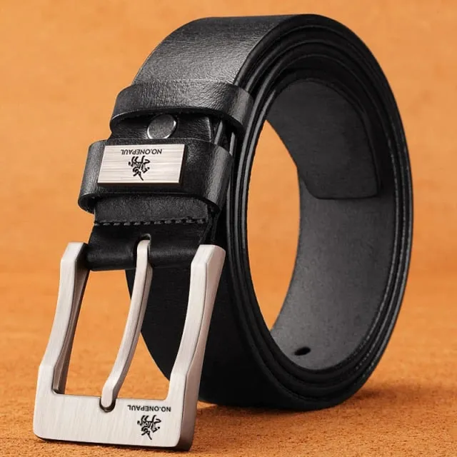 Genuine Leather High Quality Buckle Belt