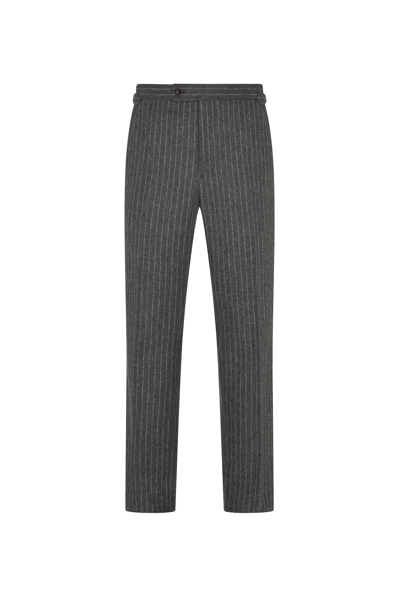 Grey Chalk Stripe Double Breasted Suit