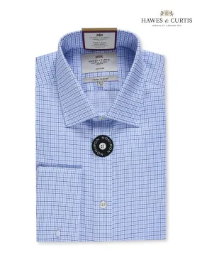 H & C Mens L/S Checked Formal Shirt SDCRV008