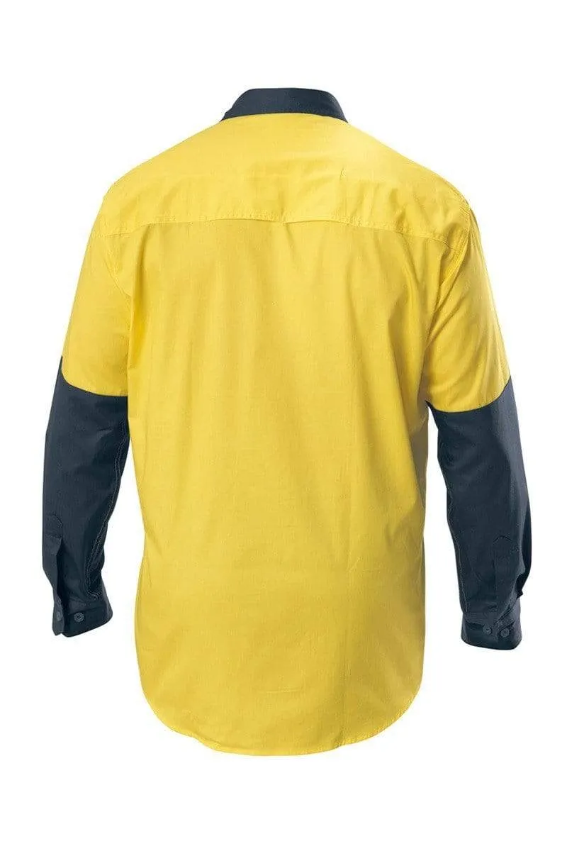 Hard Yakka Koolgear Hi-visibility Cotton Ventilated Shirt Y07558