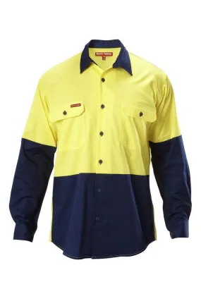 Hard Yakka Koolgear Hi-visibility Cotton Ventilated Shirt Y07558