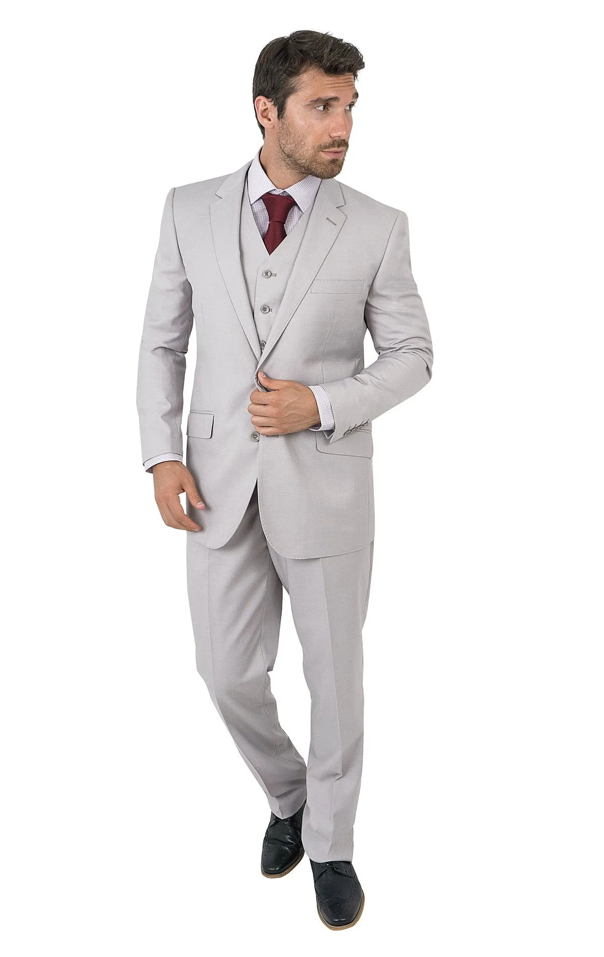 HARPER ASH TAILORED FIT 3 PC SUIT