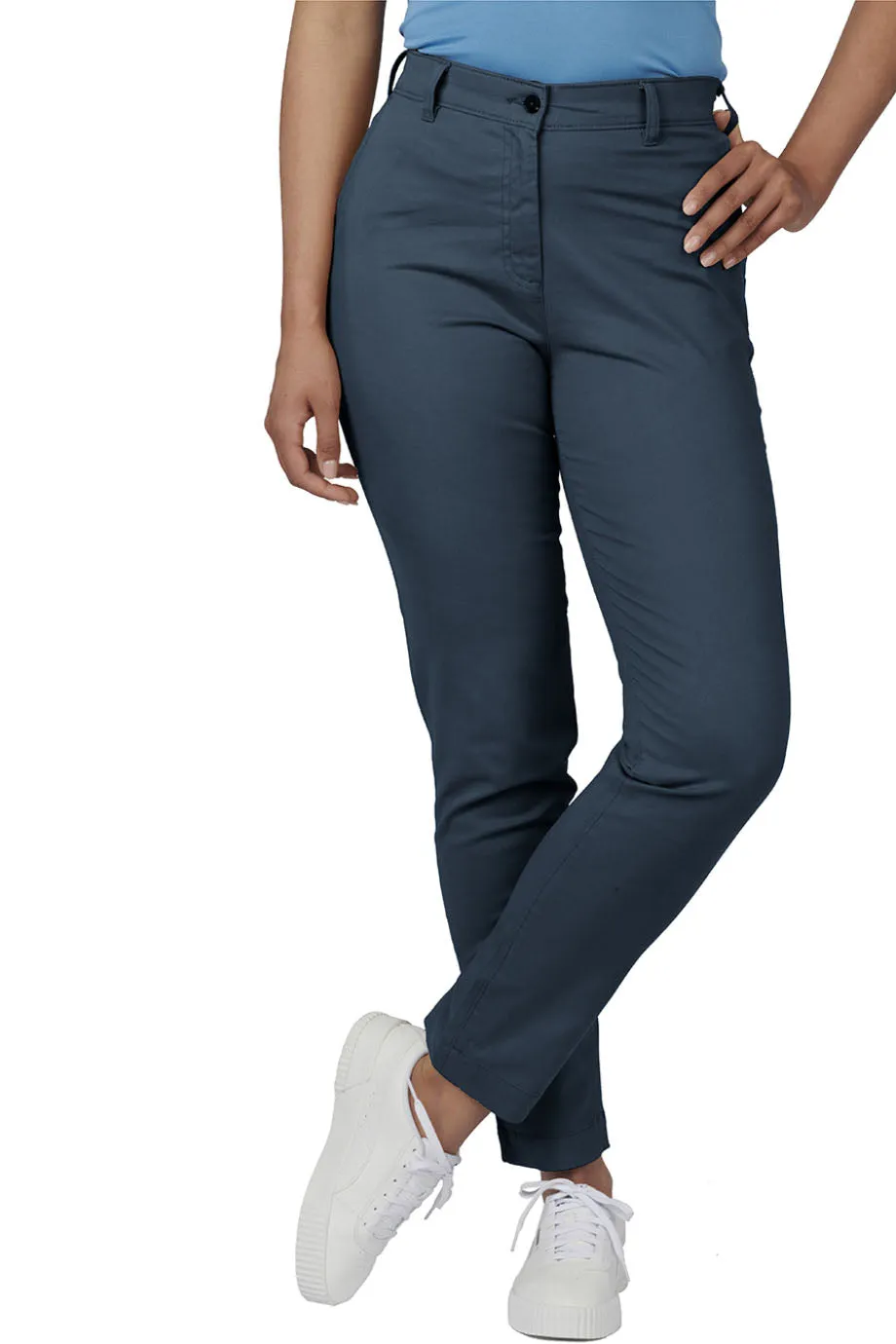 Ladies' Dark Navy Performance Stretch Pant