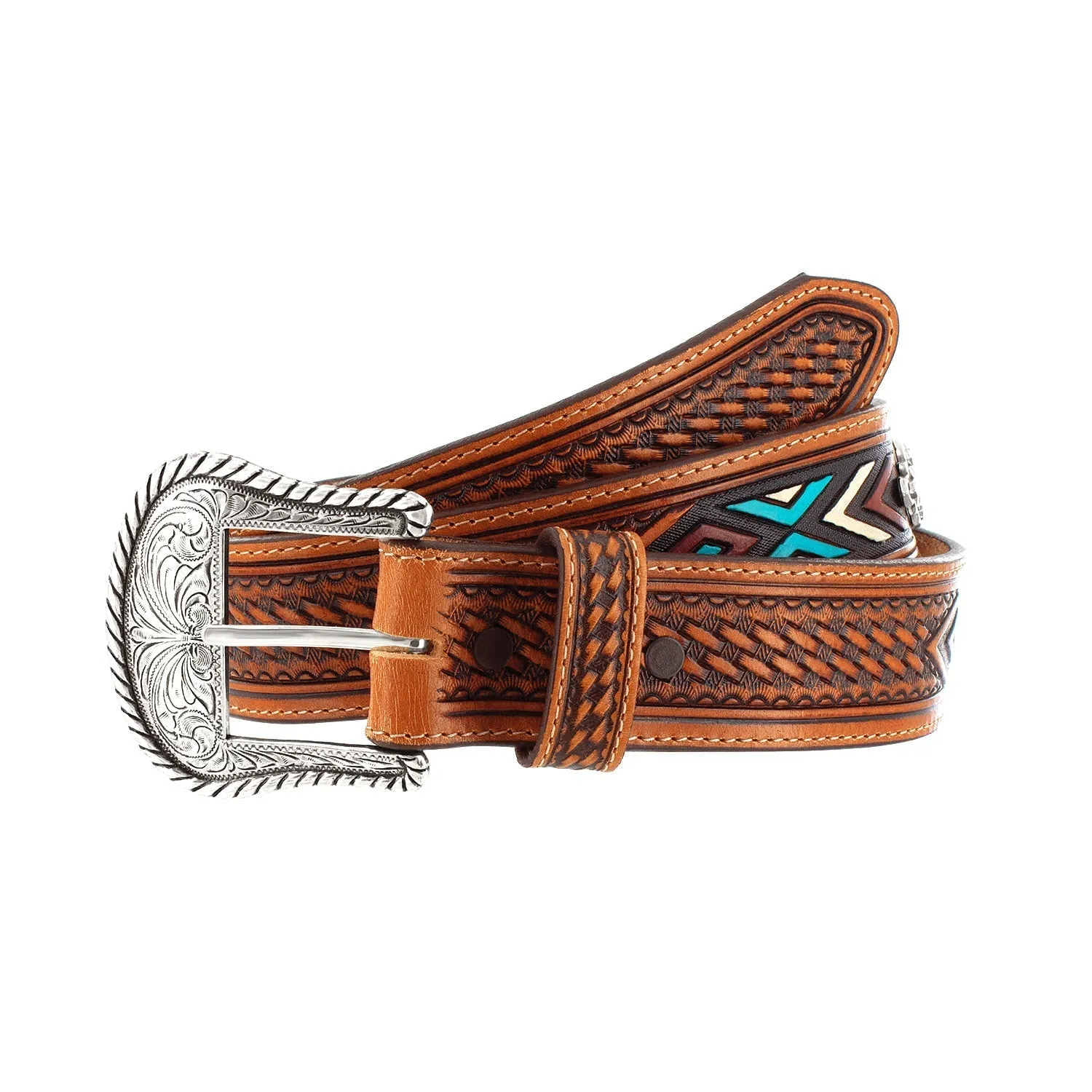 Leegin Mens Sierra Sunrise Belt Style C14134