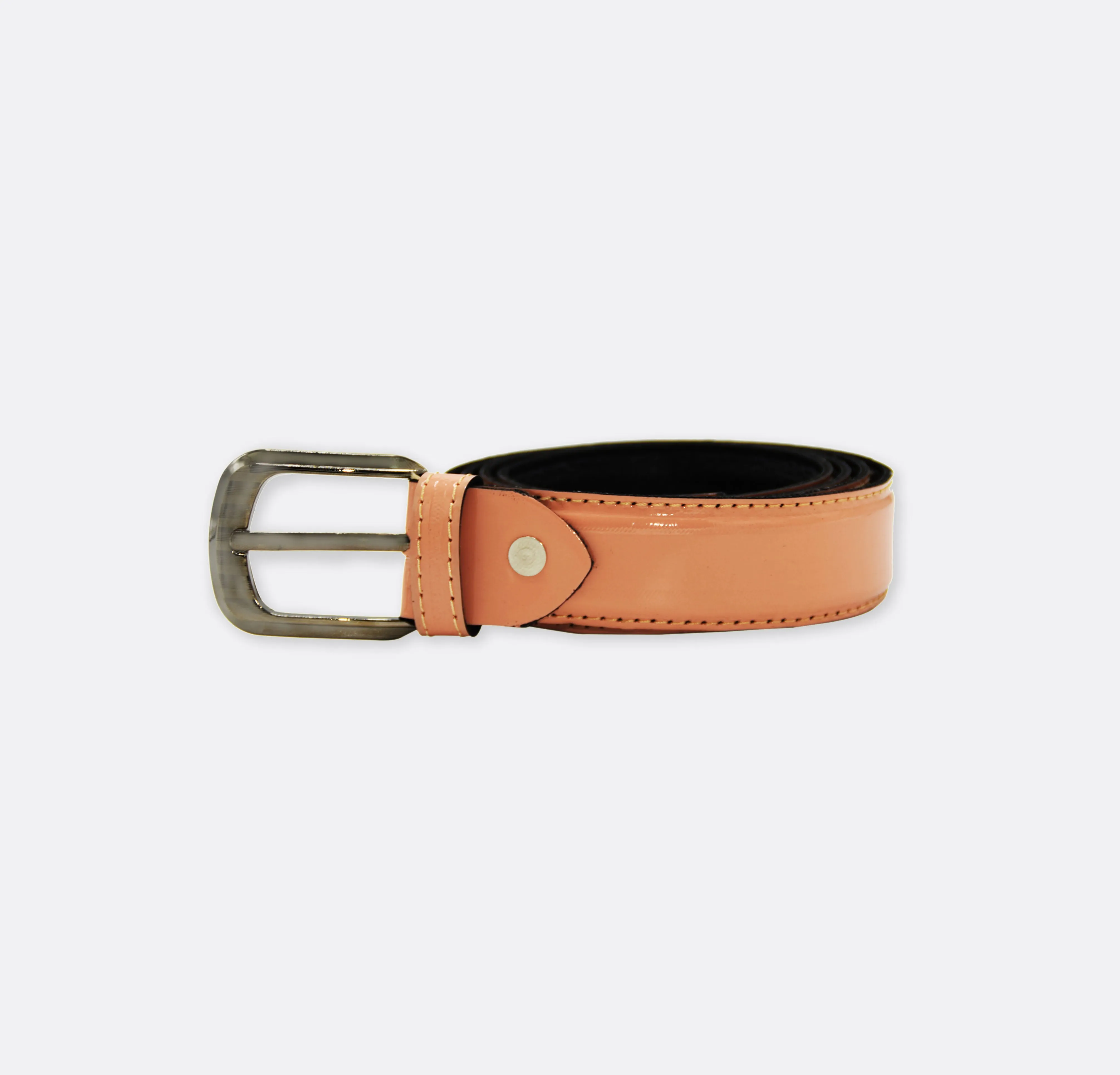 Luxury rose florentine leather belt