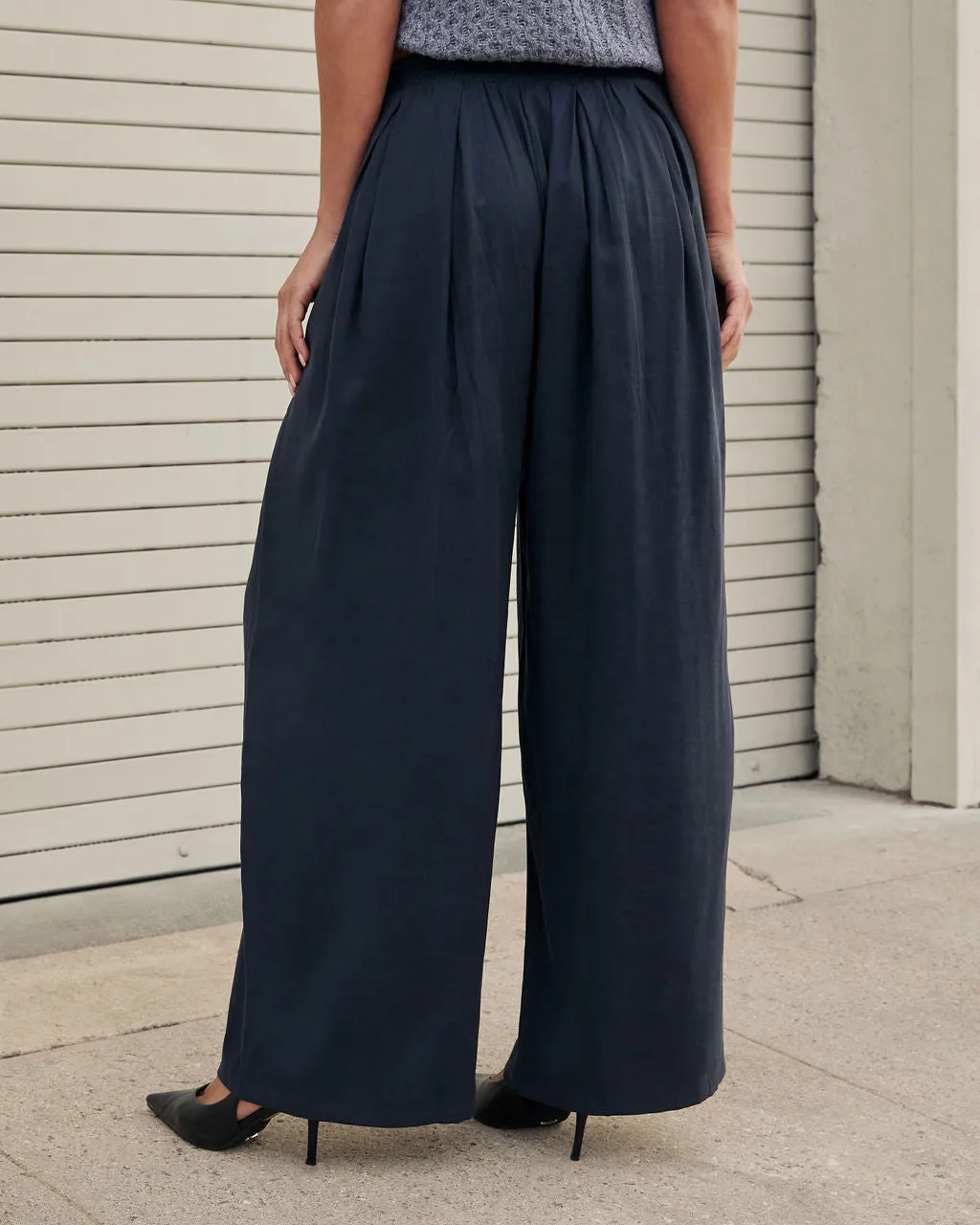 Marlah Pleated Drawstring Pants