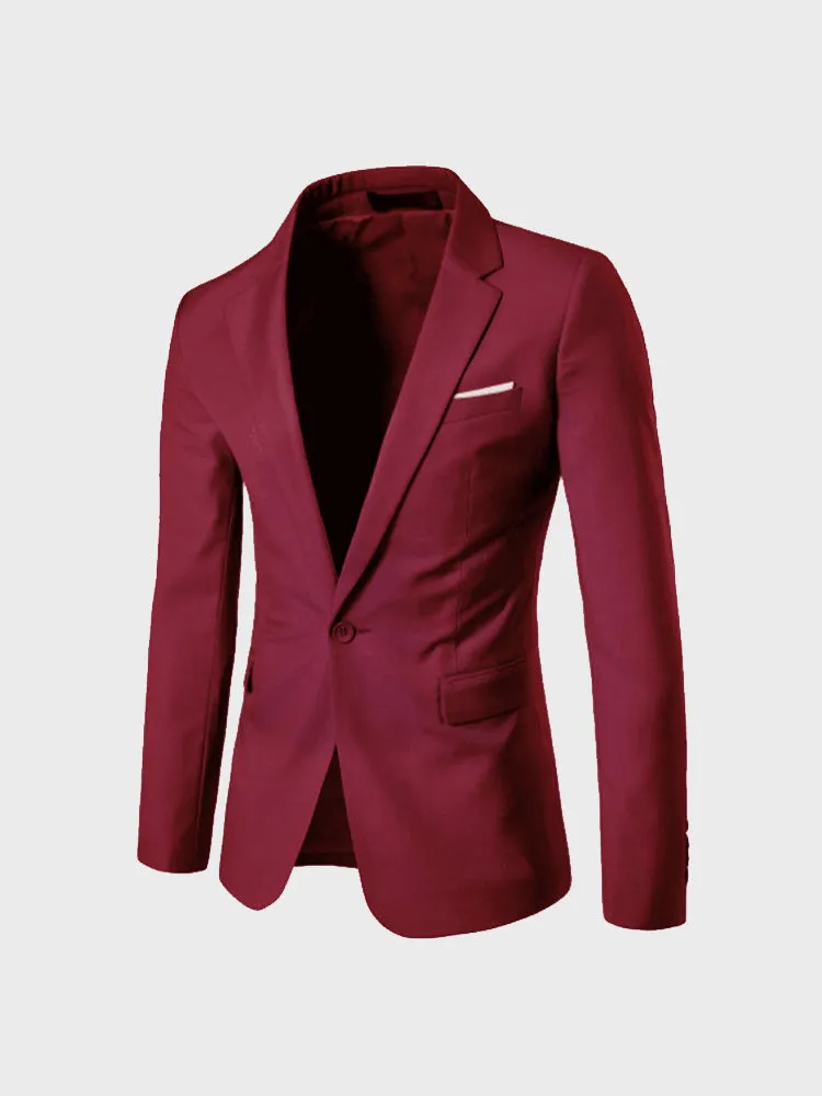 Men's Casual Slim Fit Suits