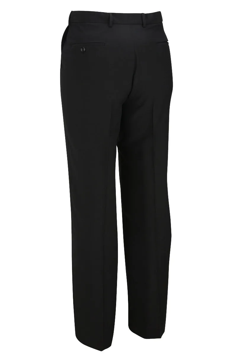 Men's Essential Flat Front Pant - Black