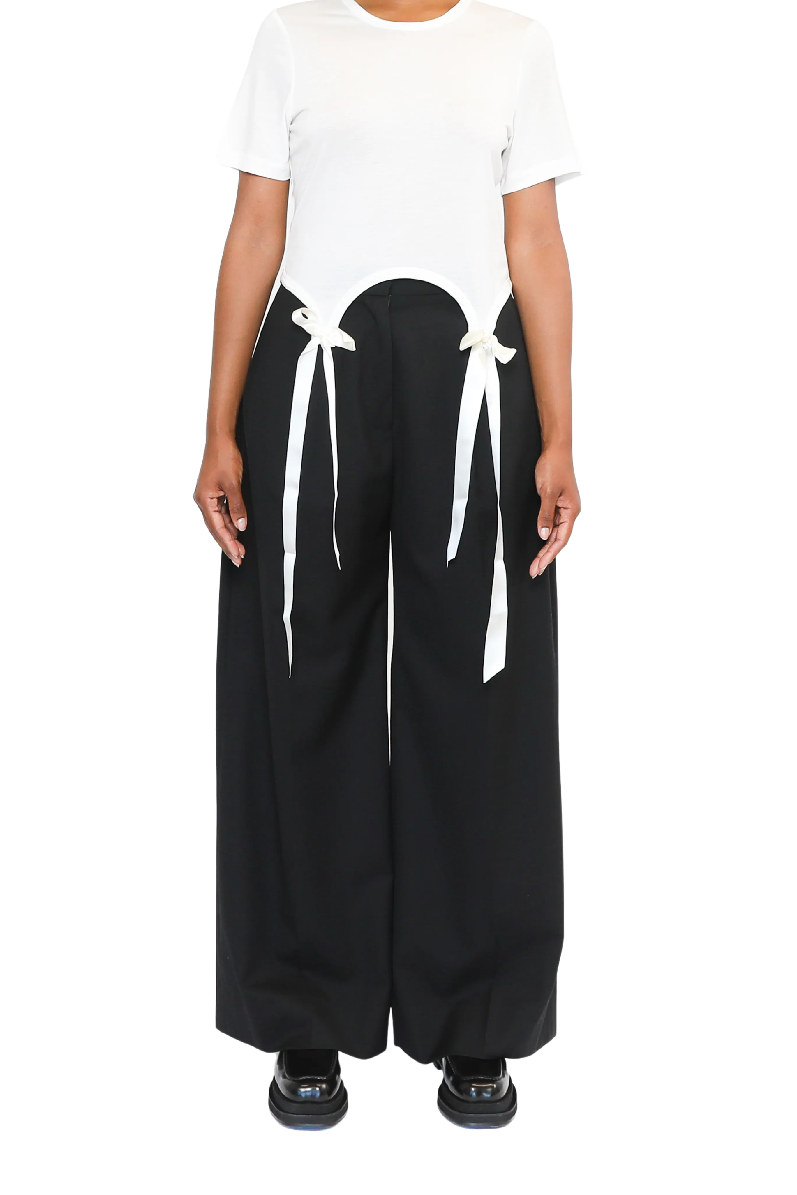 Pleated Wide Leg Pants