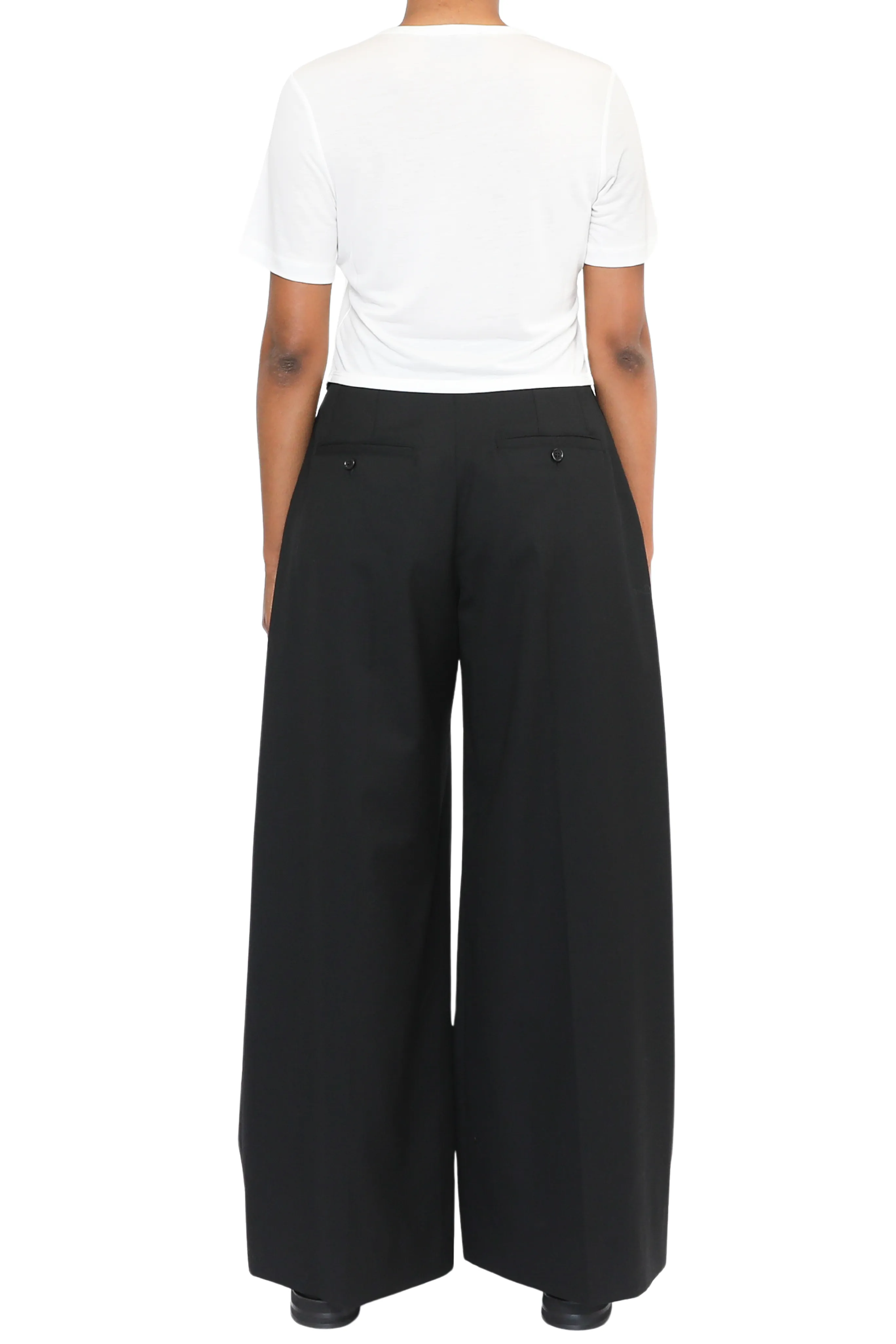 Pleated Wide Leg Pants