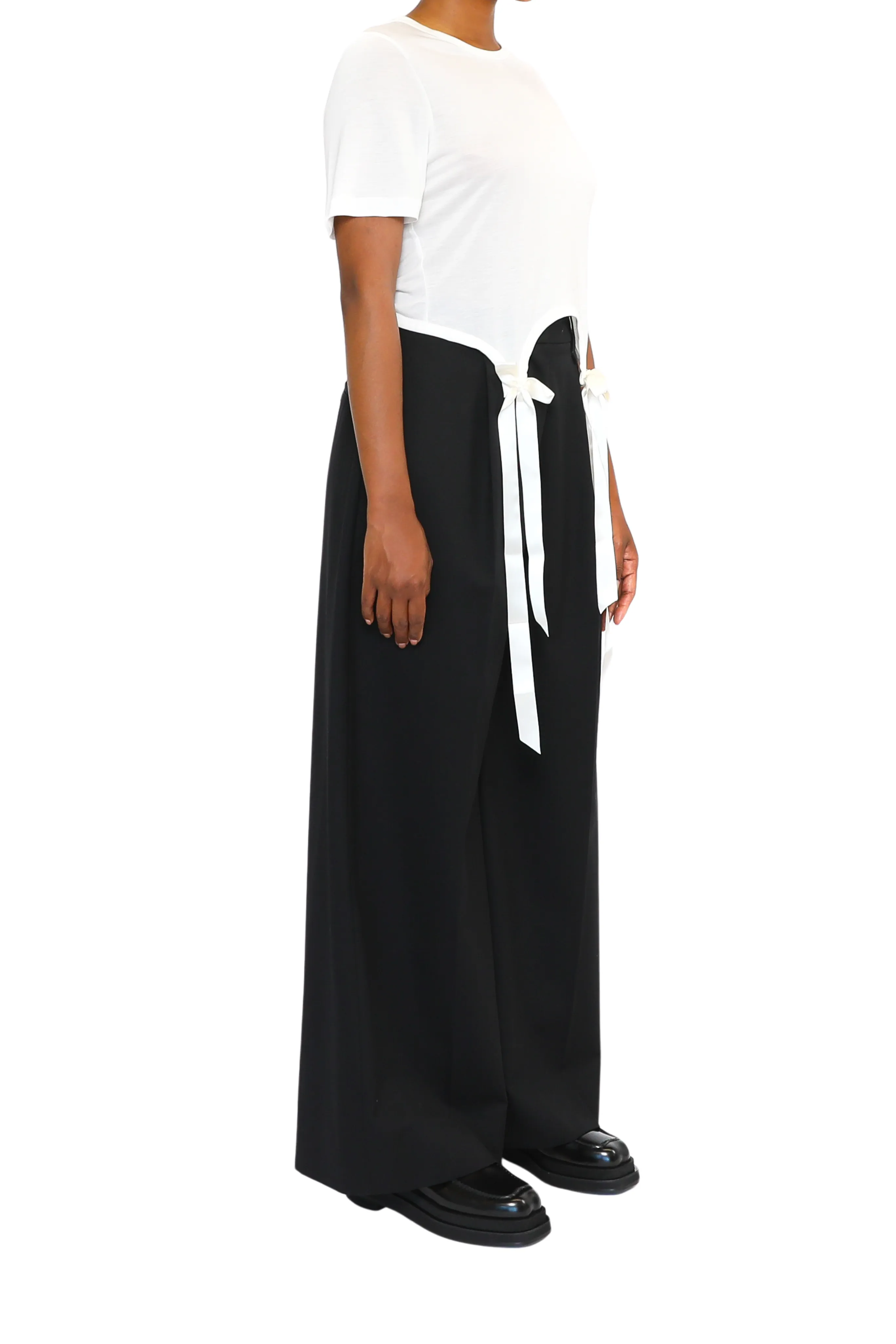 Pleated Wide Leg Pants