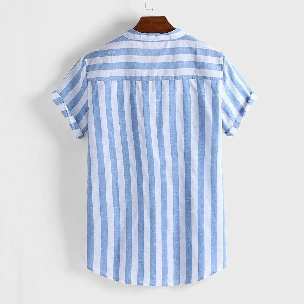 Sexy Slim Fit Striped Shirts