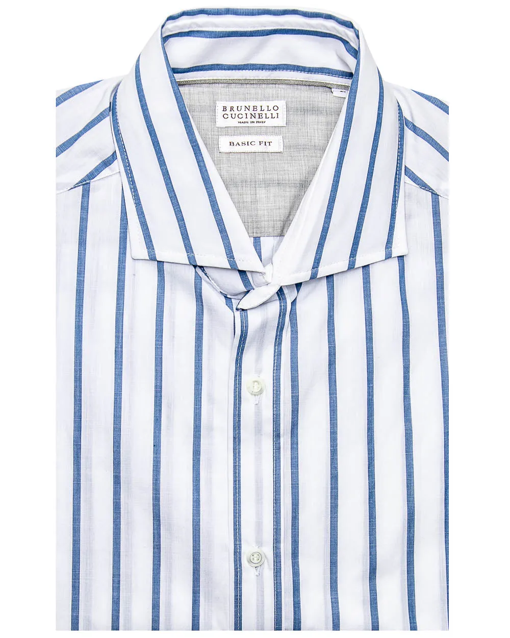 Sky Blue Striped Shirt