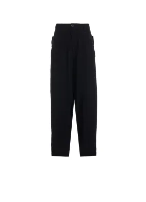 TA TUXEDO FLAP SIDE TUCK PANTS