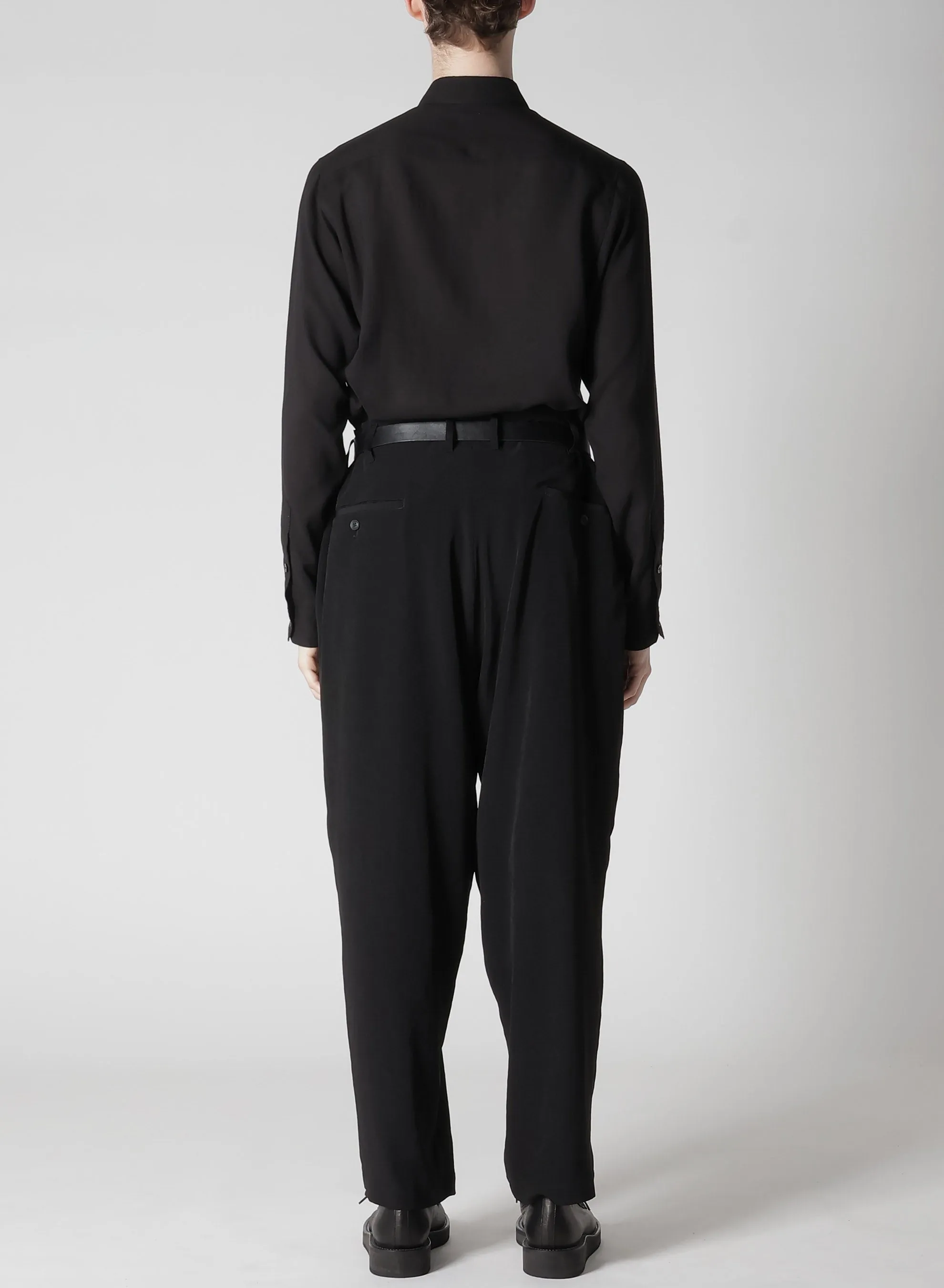 TA TUXEDO FLAP SIDE TUCK PANTS