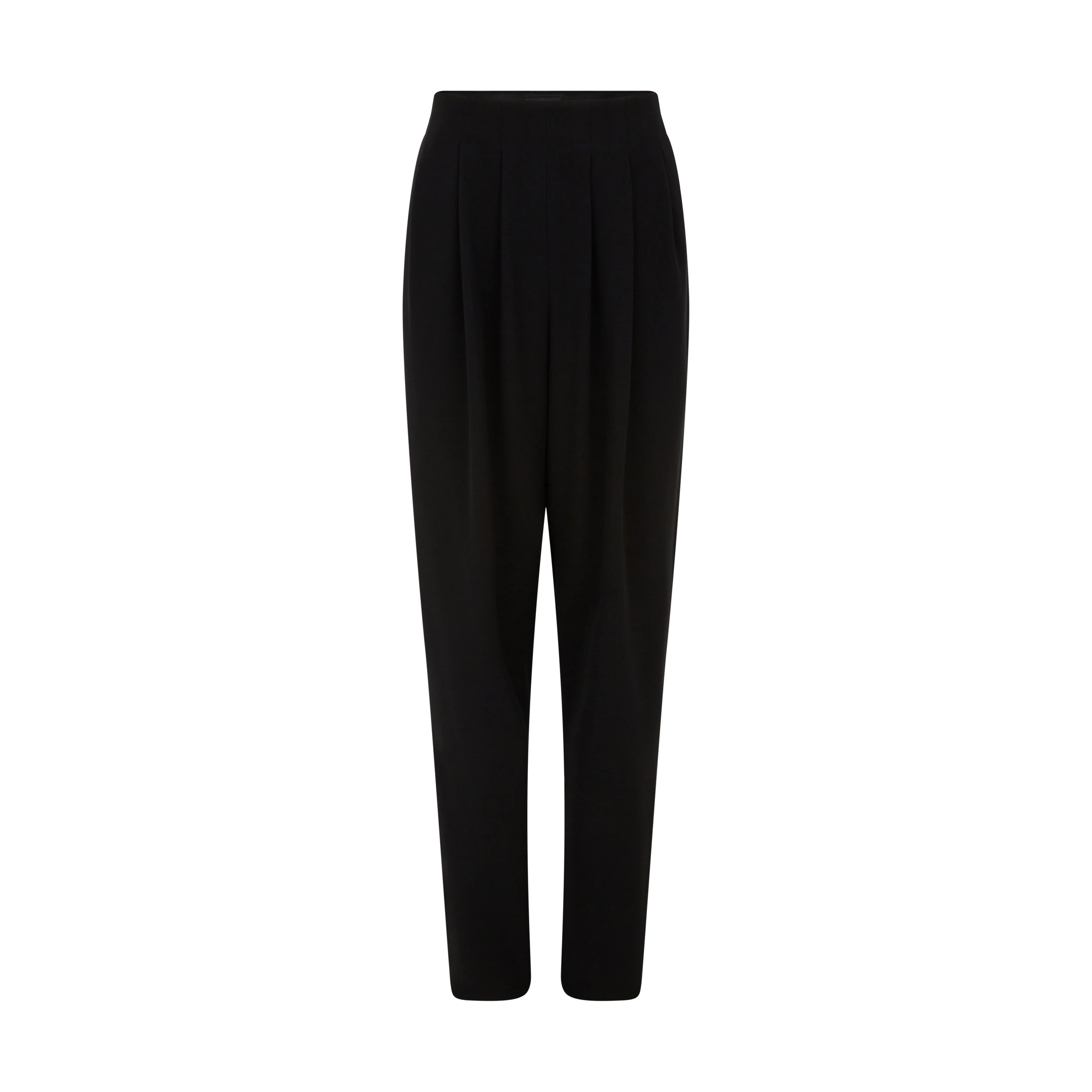 Tailored Pleated Techno Cady Trouser