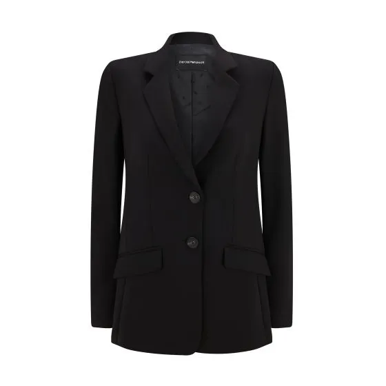 Tailored Wool Stretch Jacket