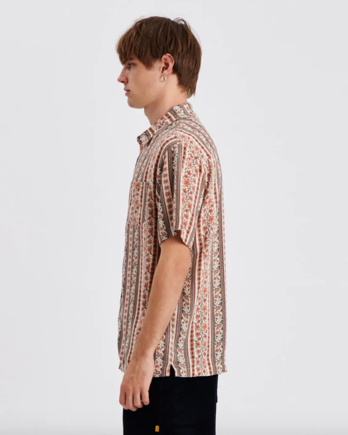 TCSS Mens Tony S/S Shirt - Ecru