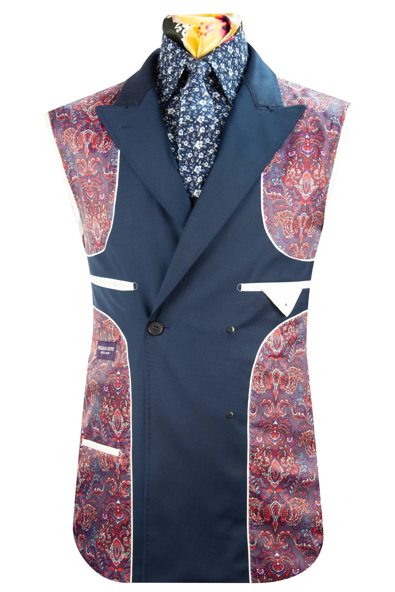 The Cartland Navy Double Breasted Suit