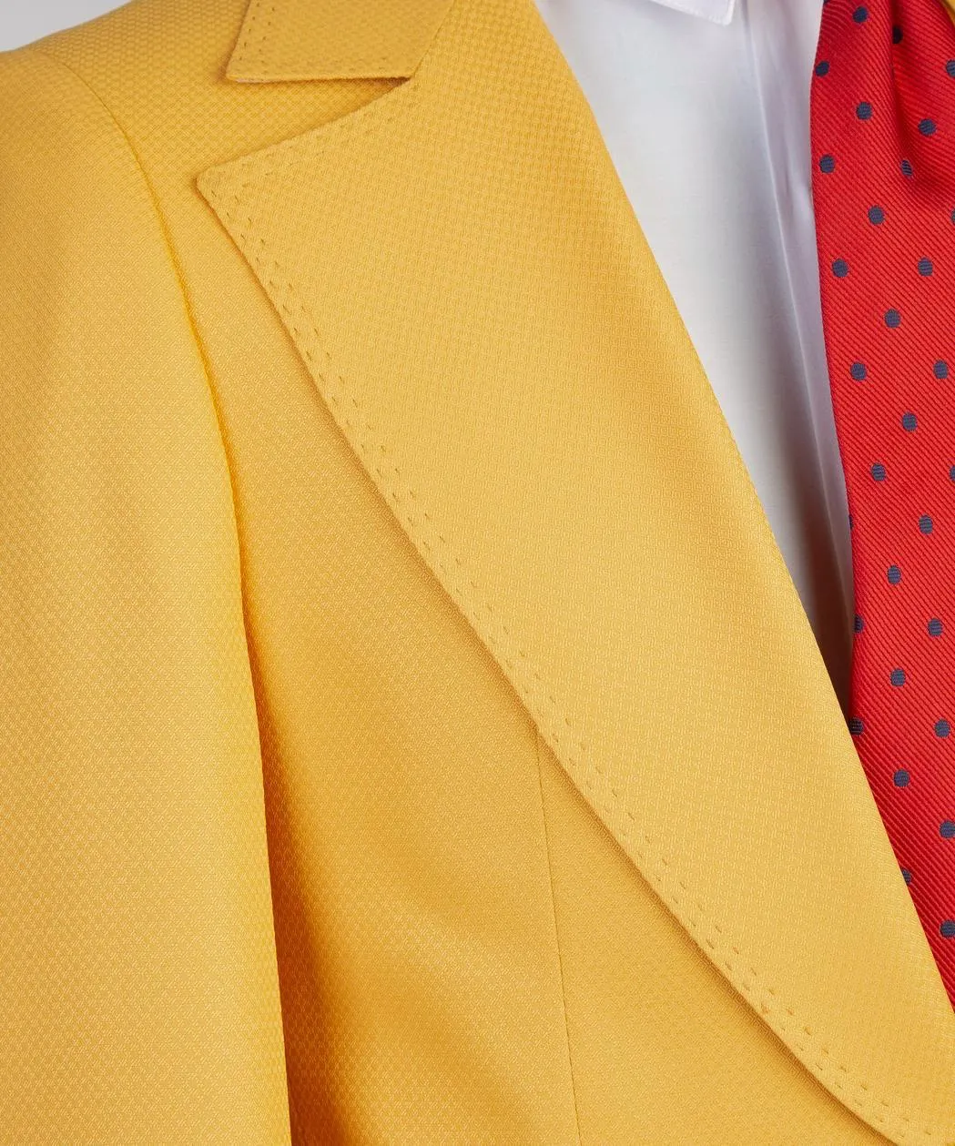 Three Piece Yellow Suit