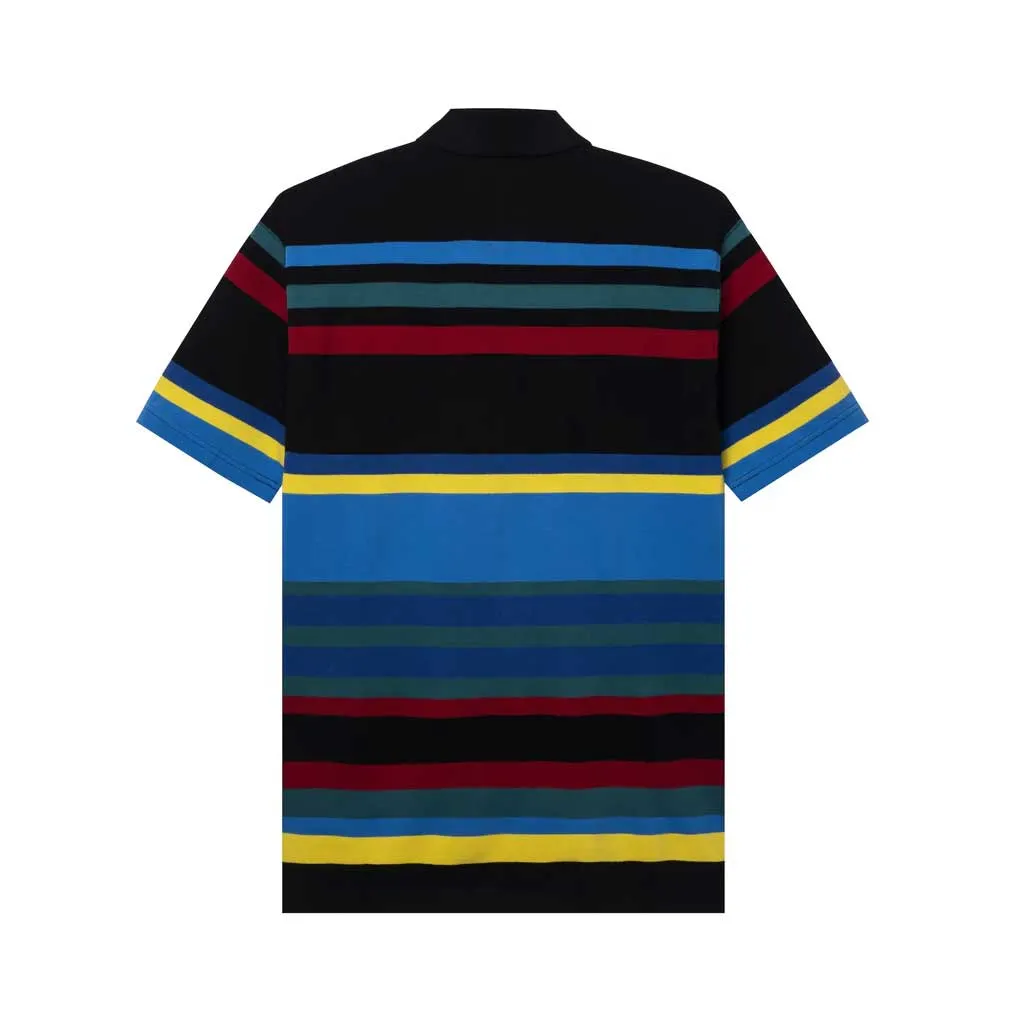 Tired Skate Striped Polo - Multi