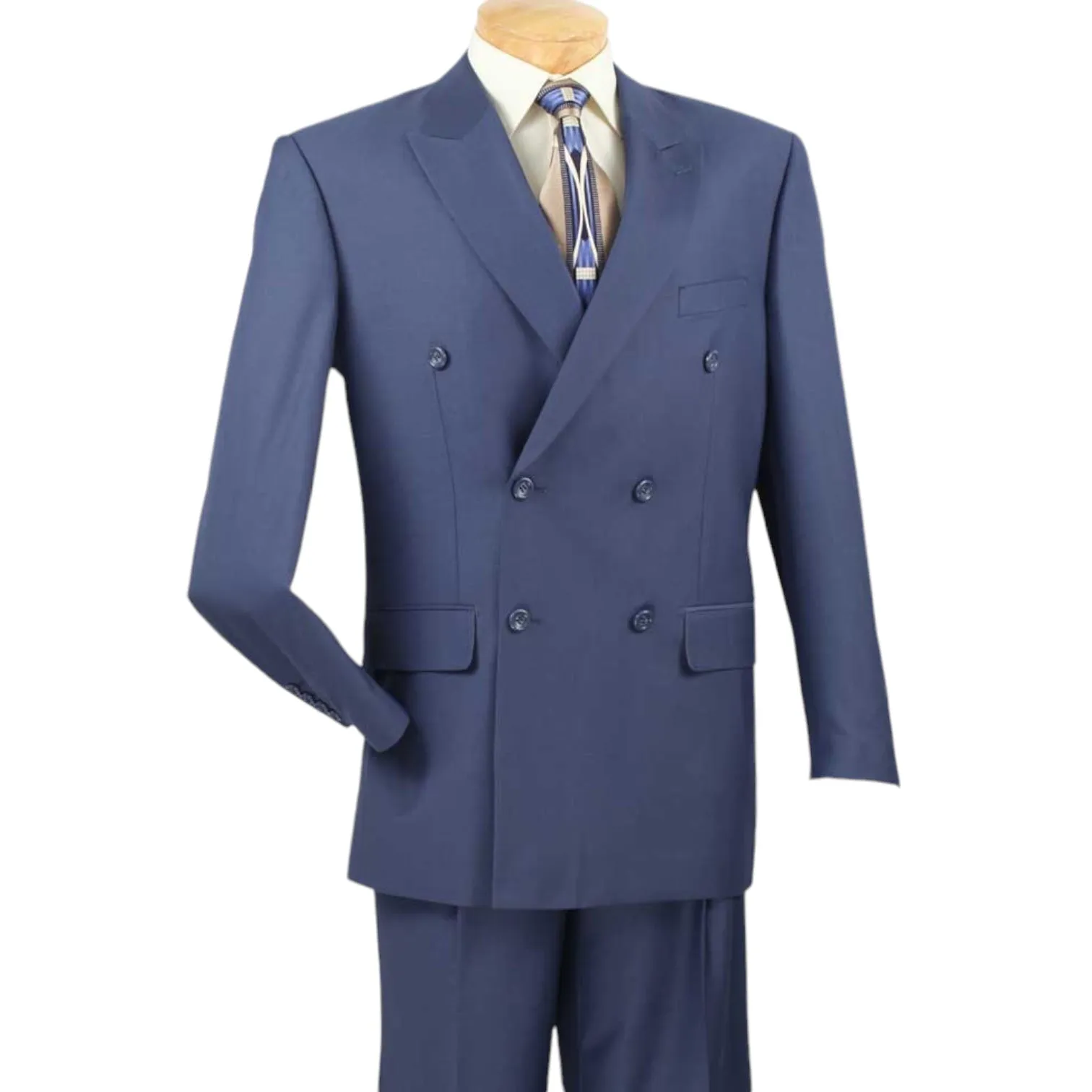 Vinci 2pc. Double Breasted Suit F-DC900