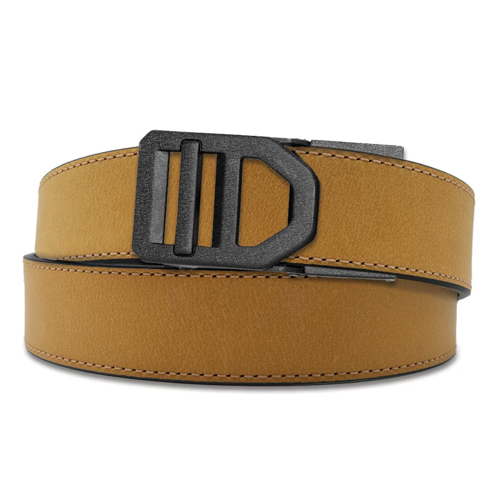 X5 BUCKLE | BUFFALO LEATHER GUN BELT 1.5"