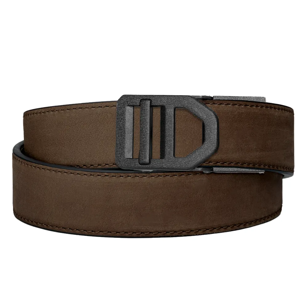 X5 BUCKLE | BUFFALO LEATHER GUN BELT 1.5"